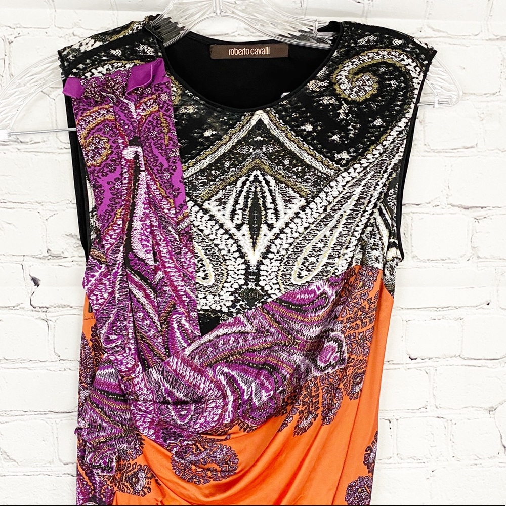 100% Authentic Roberto Cavalli Fitted Dress, SZ 40 - Picture 6 of 8